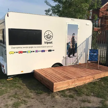 Campingplatz Nowe Surf Przyczepy Jastarnia